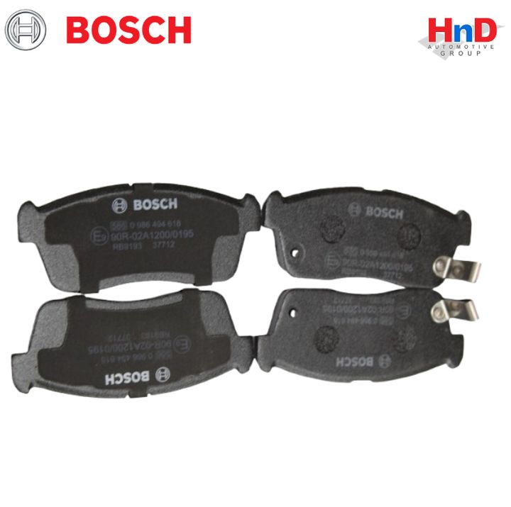 BOSCH BRAKE PAD SET FRONT FOR MITSUBISHI MIRAGE / SPACE STAR VI NISSAN 0986494618