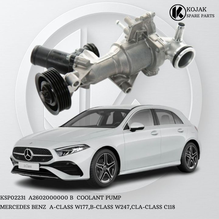 Coolant Pump Mercedes-Benz A-Class W177, B-Class W247, CLA-Class C118