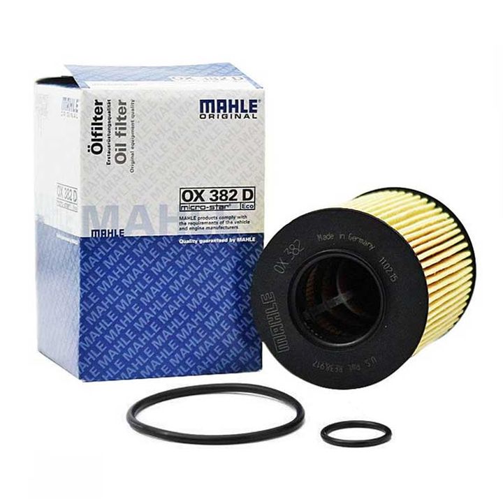 MAHLE (MAH # OX 382 D) OIL FILTER For Mercedes Benz A-Class (W169) B-Class (W245) 2661800009