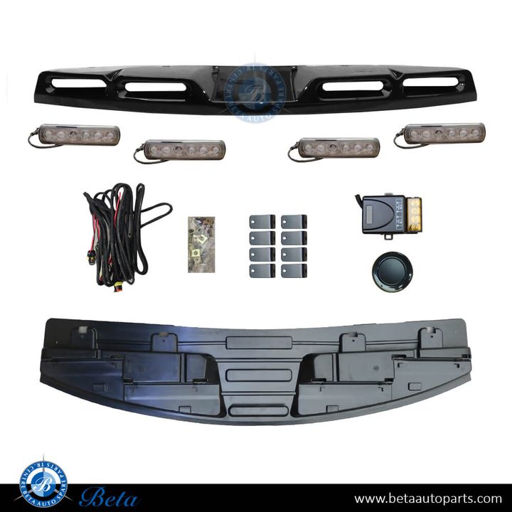 Land Rover Defender (2020-Up), Front Roof Spoiler with LED, China, LR155769