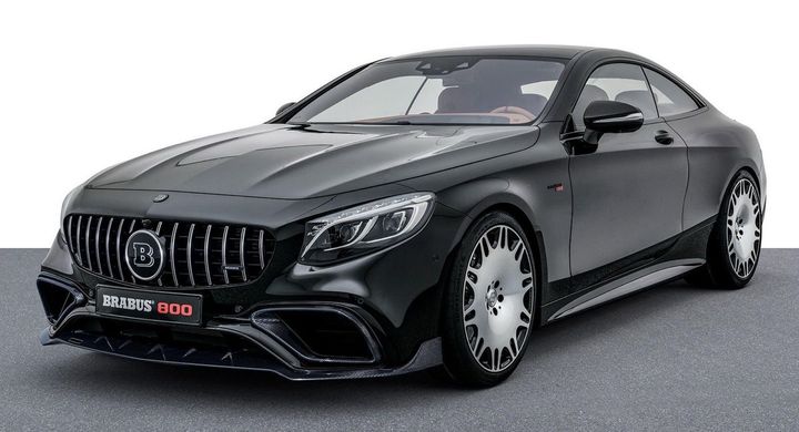 Mercedes S-Class C217/A217 Brabus Style Carbon Fiber Body Kit