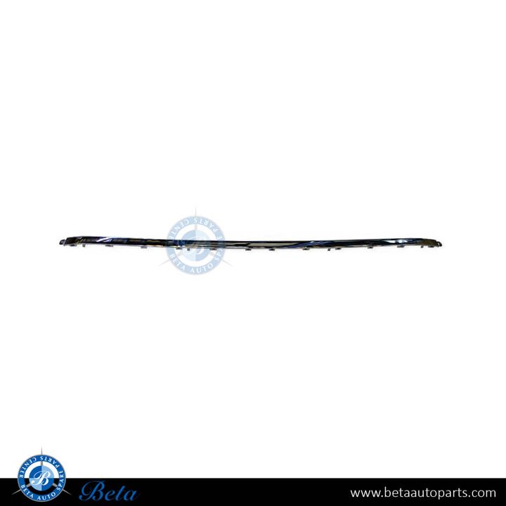 Volkswagen Touareg (2015-2017), Rear Bumper Moulding (Center), China, 7P6853835