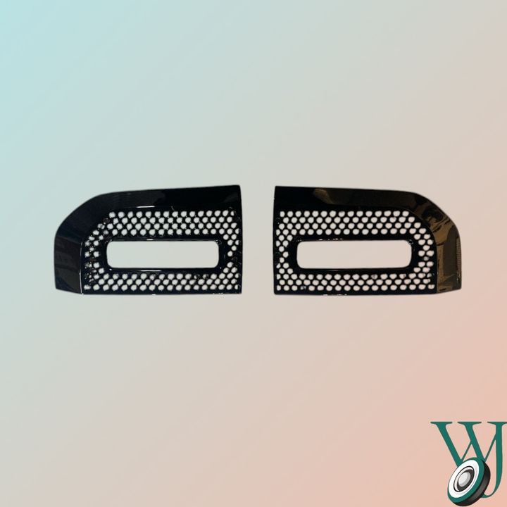 FOG LAMP COVER  007  Defender, 007 Black Defender