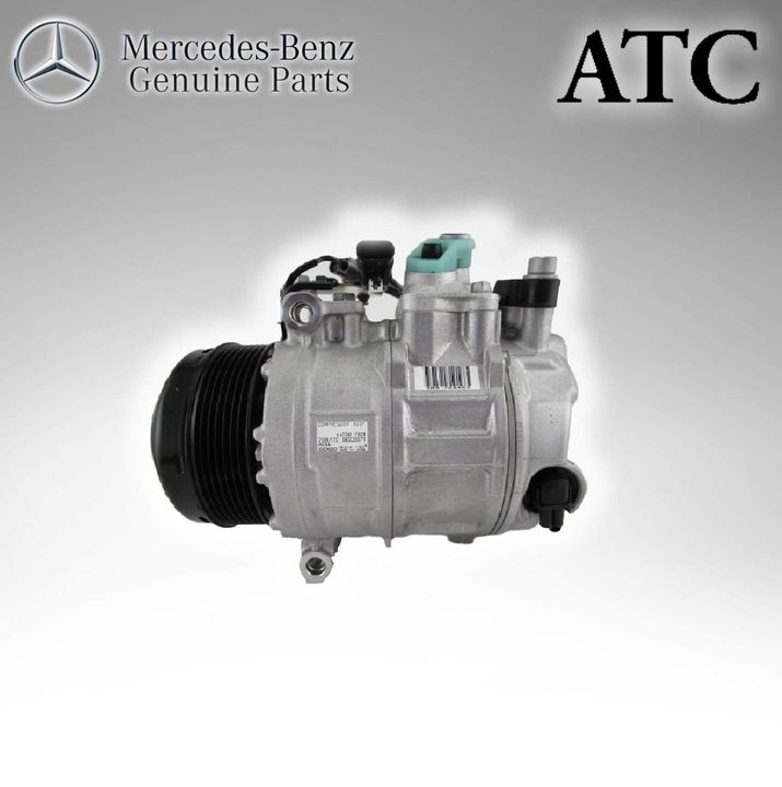 Mercedes Benz Genuine ATC  A/C Compressor (Original Parts Without Sticker Level and Neutral Box) W222 S350 0008306300