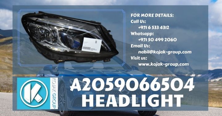 Headlight Left Mercedes-Benz C-Class W205 LED