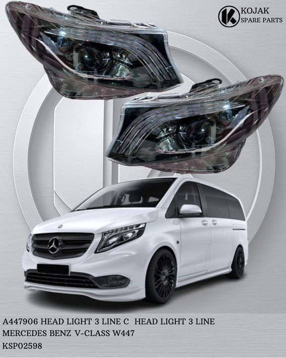 Headlight Mercedes-Benz V-Class W447 3-Line LED