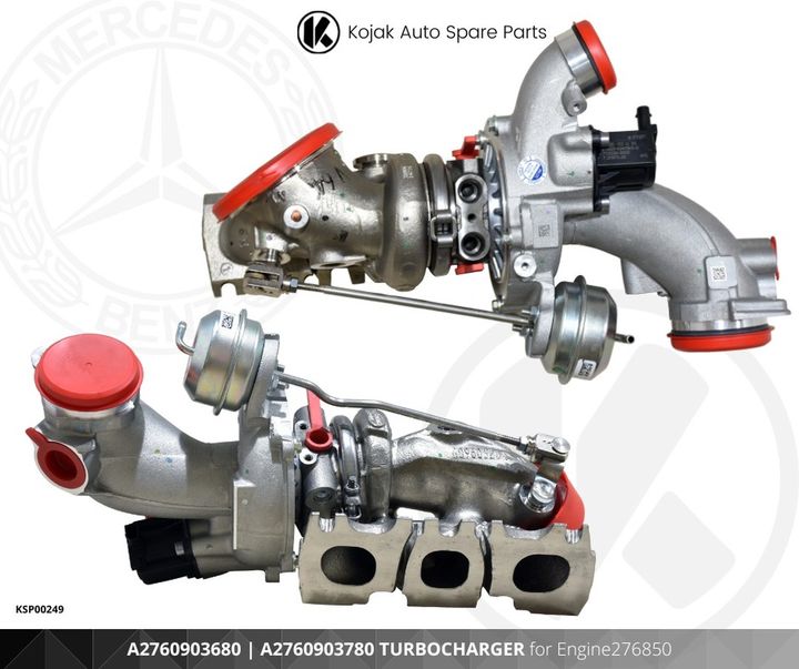 Mercedes-Benz M276 Turbocharger Pair (A2760903680, A2760903780)