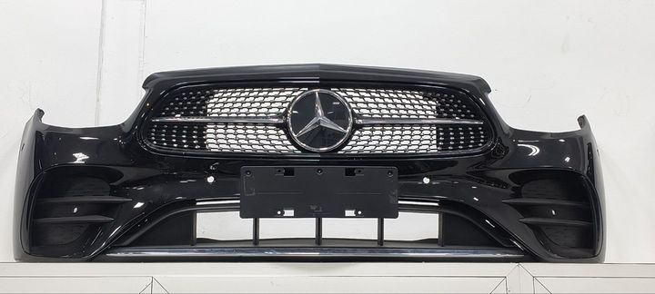 Mercedes-Benz 213 E-Class Front Bumper with Grille and logo