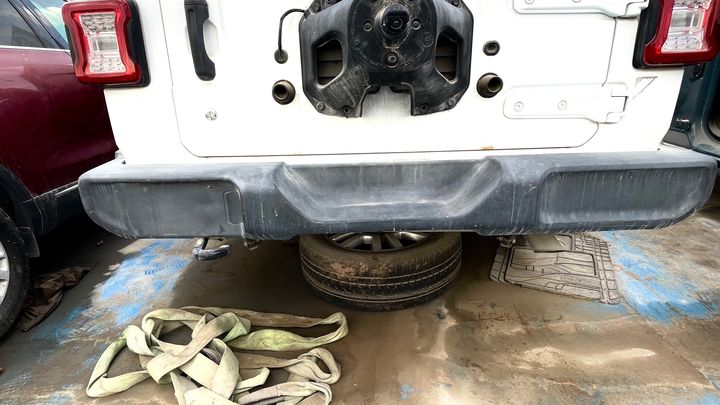 Rear Bumper - 2021 Jeep Wrangler