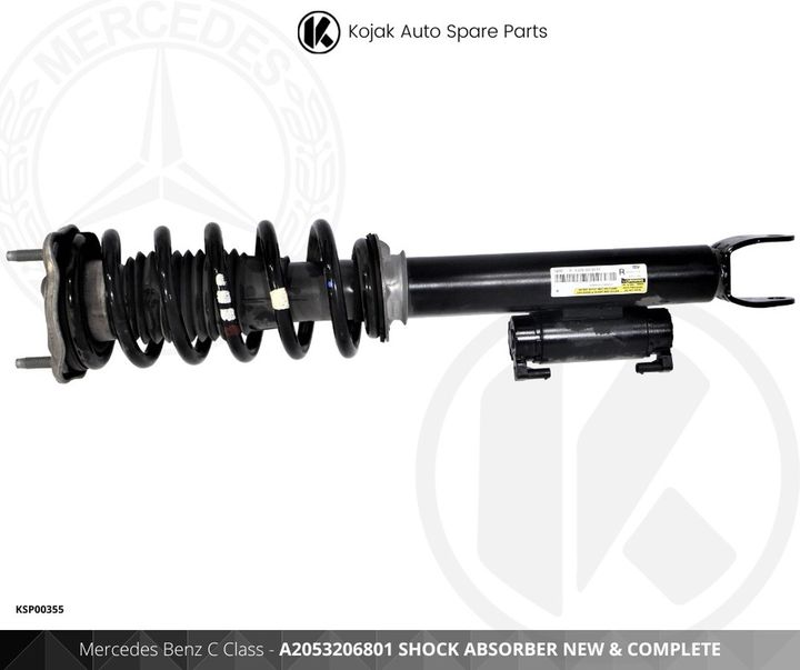 Mercedes Benz C Class W205 Right Front Shock Absorber with Spring