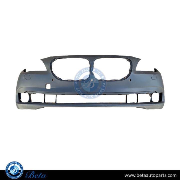 BMW 7 Series F01 / F02 (2009-2012), Front Bumper with PDC without Camera Hole, Taiwan, 51117238749
