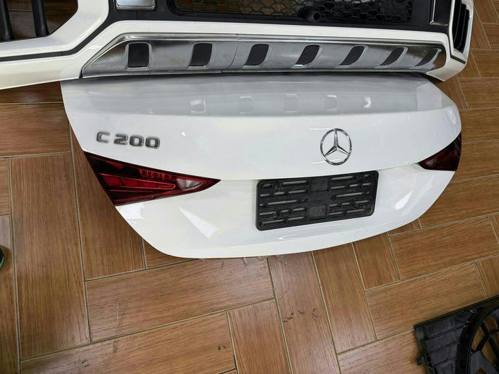Mercedes-Benz C-Class W205 Trunk Lid White