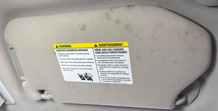 Sun visor - 2017 Infiniti QX60