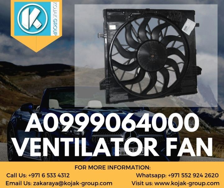 Mercedes-Benz Cooling Fan Assembly