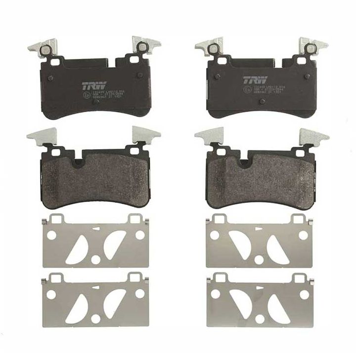 TRW (TRW # GDB2061) BRAKE PAD REAR AXLE For Mercedes Benz R129 R230 W211 0054202520