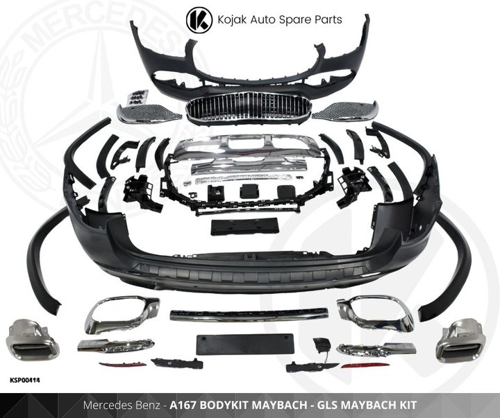 Mercedes-Benz GLS A167 Maybach Body Kit
