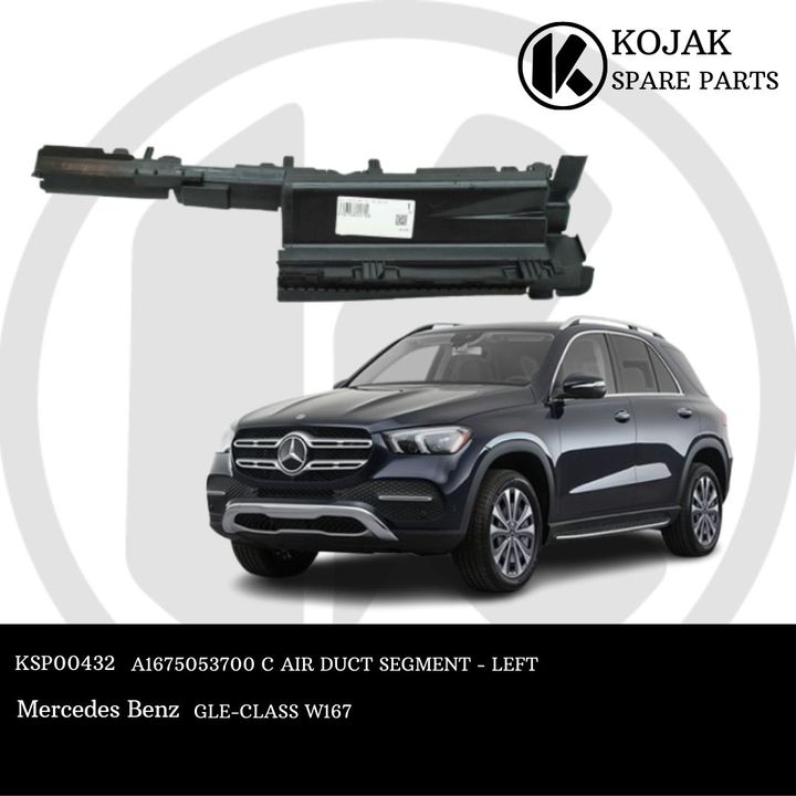 Air Duct Segment Left Mercedes-Benz GLE-Class W167