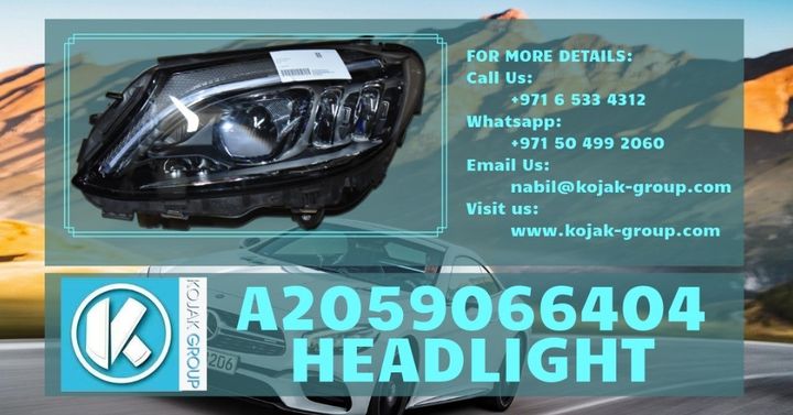 Headlight Left Mercedes-Benz C-Class W205 LED