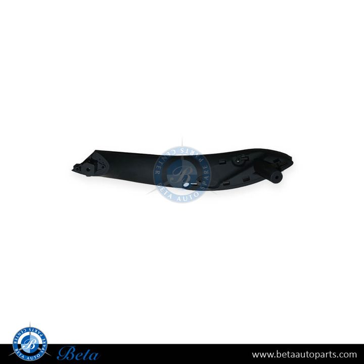 BMW 3 Series / 4 Series F30 / F32 / F36 (2013-2018), Front Inner Door Handle - Black (Left), China, 51417279311