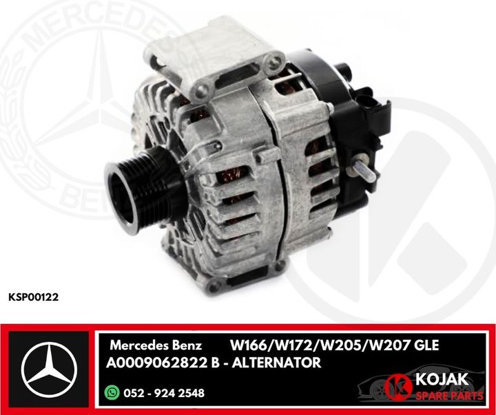 Mercedes Benz Alternator A0009062822 B for W166 W172 W205 W207 GLE