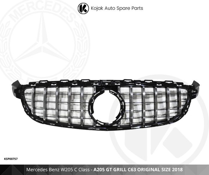 Mercedes Benz W205 C Class A205 GT Grill C63