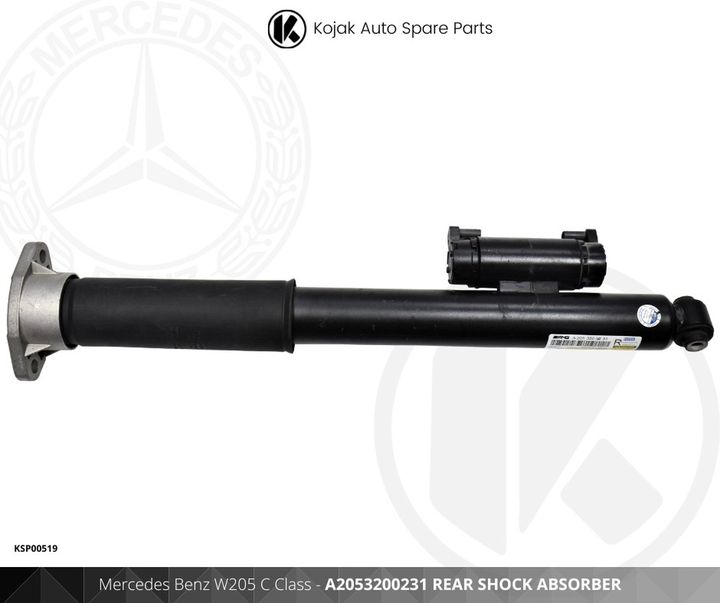 Mercedes-Benz W205 C Class Rear Right Shock Absorber
