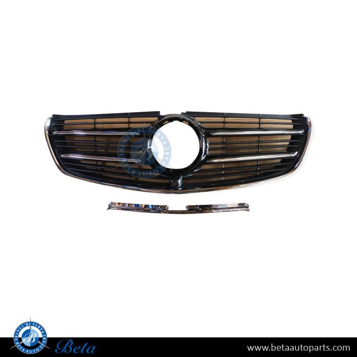 Mercedes Viano W447 (2015-2023), Radiator Grille Normal AMG with Camera Hole, China, 4478880223