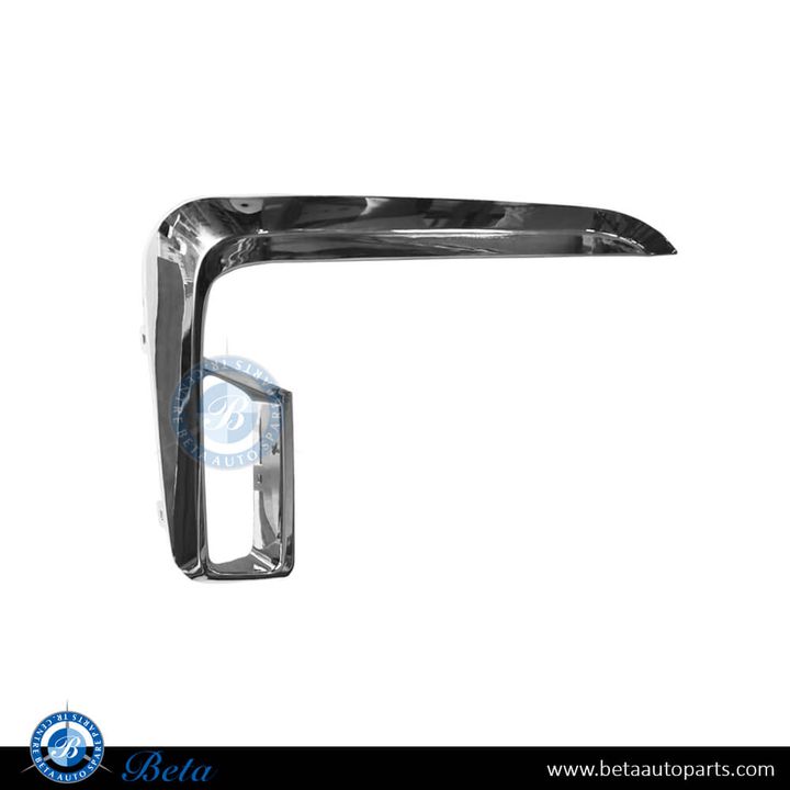 BMW 7 Series G11 / G12 LCI (2020-2022), Front Bumper Moulding M-Tek - Chrome (Right), China, 51118079586