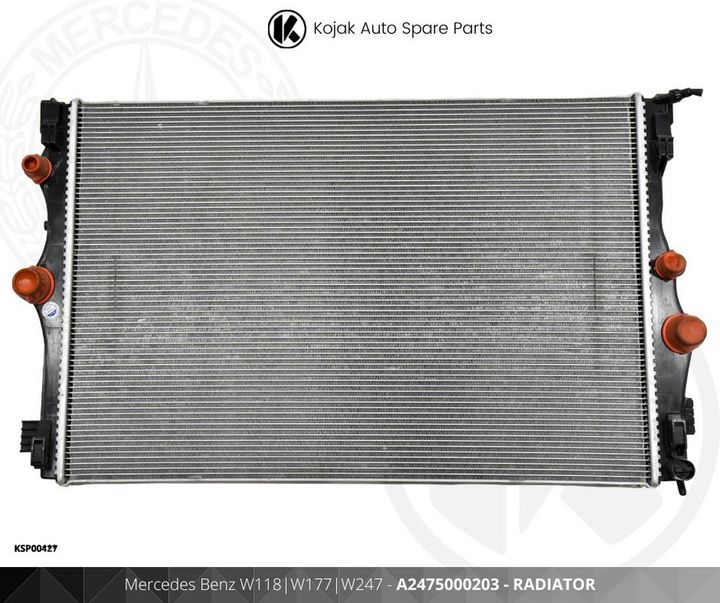 Radiator for Mercedes Benz W118 W177 W247