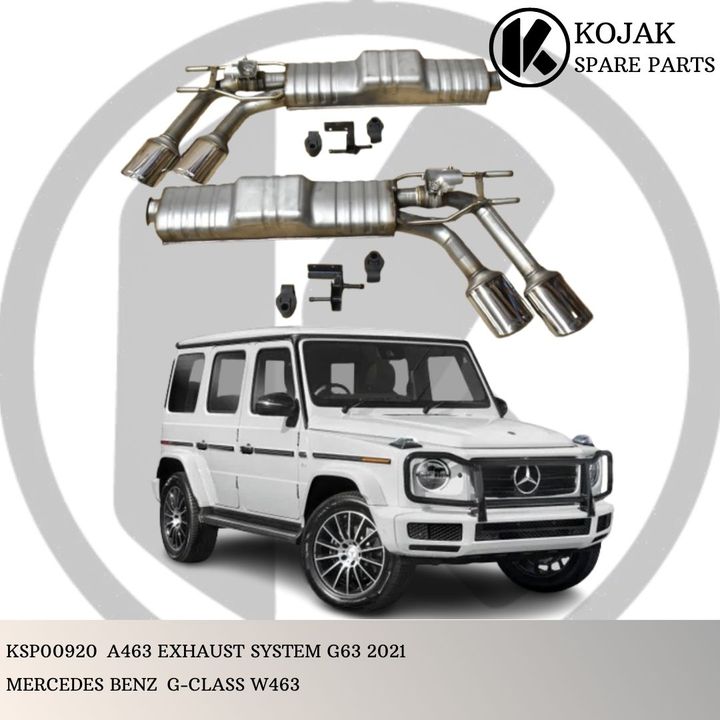 Mercedes-Benz G63 W463 Exhaust System