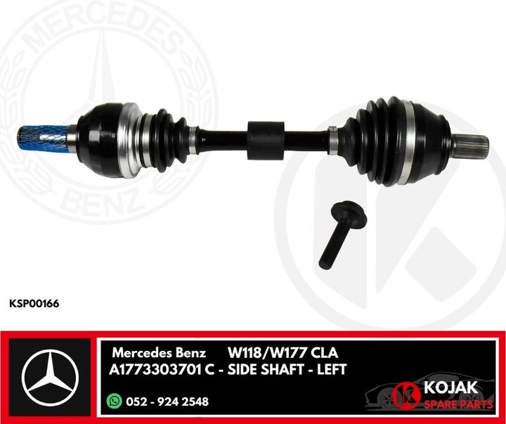 Side Shaft Left Mercedes Benz W118/W177 CLA