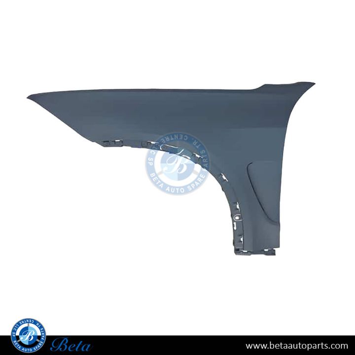 BMW X5 F15 (2014-2018), Front Fender - Plastic (Left), Taiwan, 51657373541