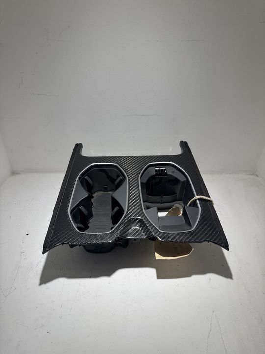 Lamborghini Urus Carbon Fiber Center Console Trim with Cupholders