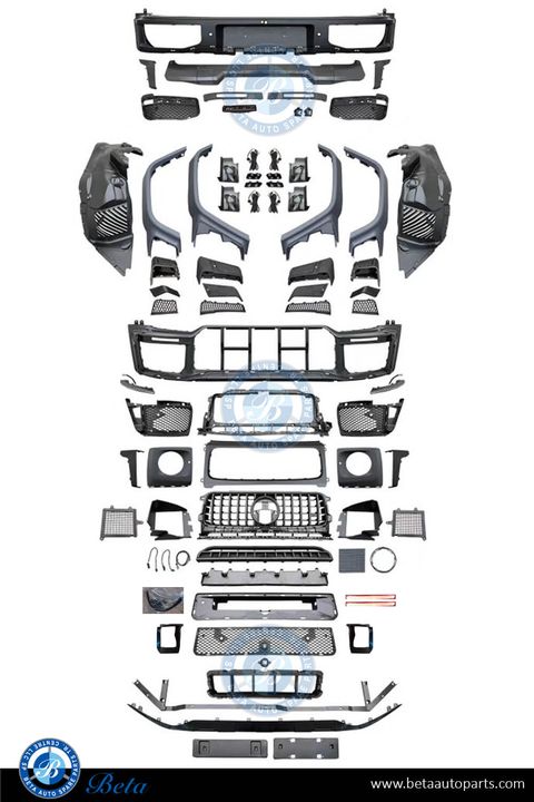Mercedes G-Class W465 (2025-Up), Body Kit Upgrade to BBS Look, China