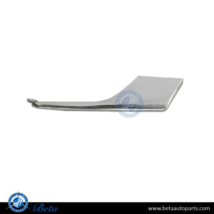 Tesla Model X (2015-2021), Fog Lamp Lower Moulding - Chrome (Right), China, 1049612-00-F