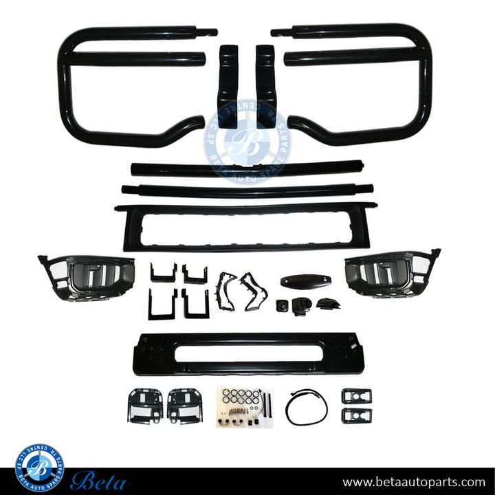 Mercedes G-Class W465 (2025-Up), Bull Bar For G63 (Black), China, 4658850102