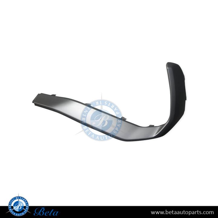 Audi Q3 Standard / S-Line (2019-2025), Rear Diffuser Moulding - Silver (Right), China, 83F807968TB2