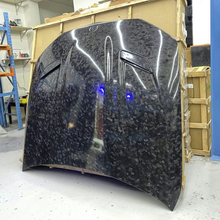 BMW M5 F90 - Forged Carbon Fiber Hood Bonnet
