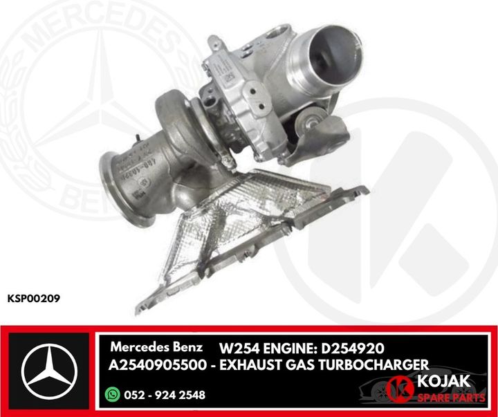 Mercedes Benz W254 Exhaust Gas Turbocharger
