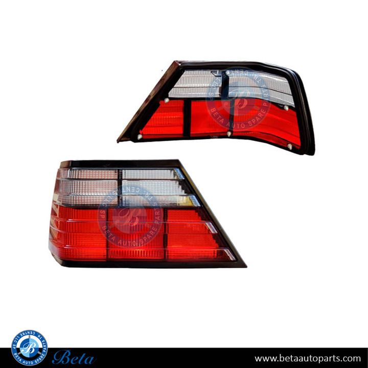 Mercedes E-Class W124 (1986-1995), Tail Lamp Lens - Smoke (Left), Depo, 1248203366