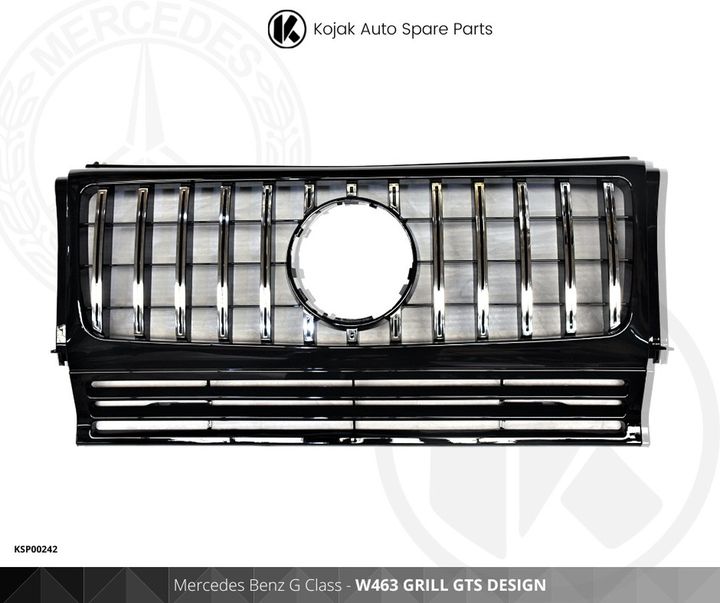 Front Grille Mercedes-Benz G-Class W463 GTS Design
