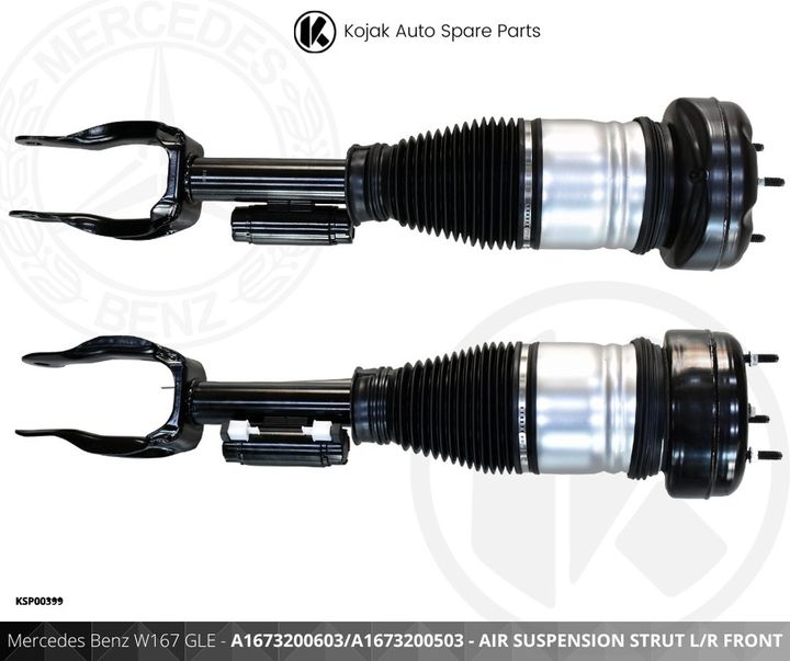Mercedes Benz W167 GLE Front Air Suspension Strut L/R