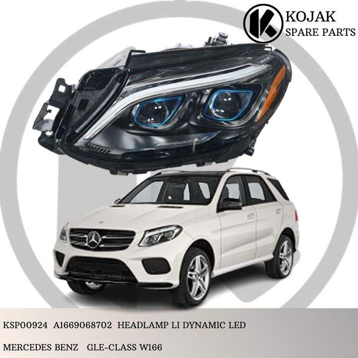 Headlight Left Mercedes-Benz GLE-Class W166 Dynamic LED