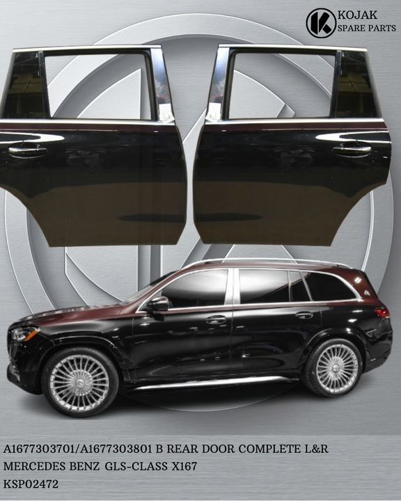 Rear Door Complete Left & Right Mercedes-Benz GLS-Class X167