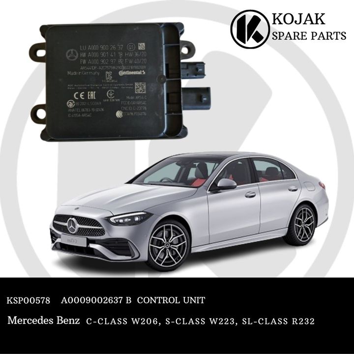 Mercedes-Benz Radar Control Unit A0009002637