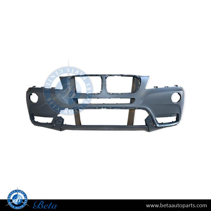BMW X3 F25 (2011-2014), Front Bumper without Washer, Taiwan, 51117210451