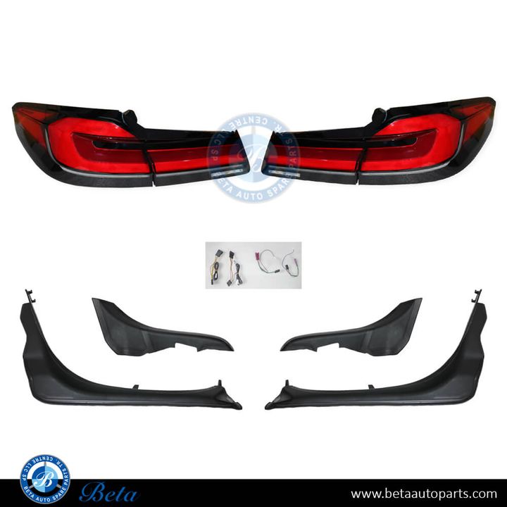 BMW 5 Series G30 (2017-2020), Tail Lamps Upgrade to 2021 LCI Look, China, 63217376463 / 63217376464