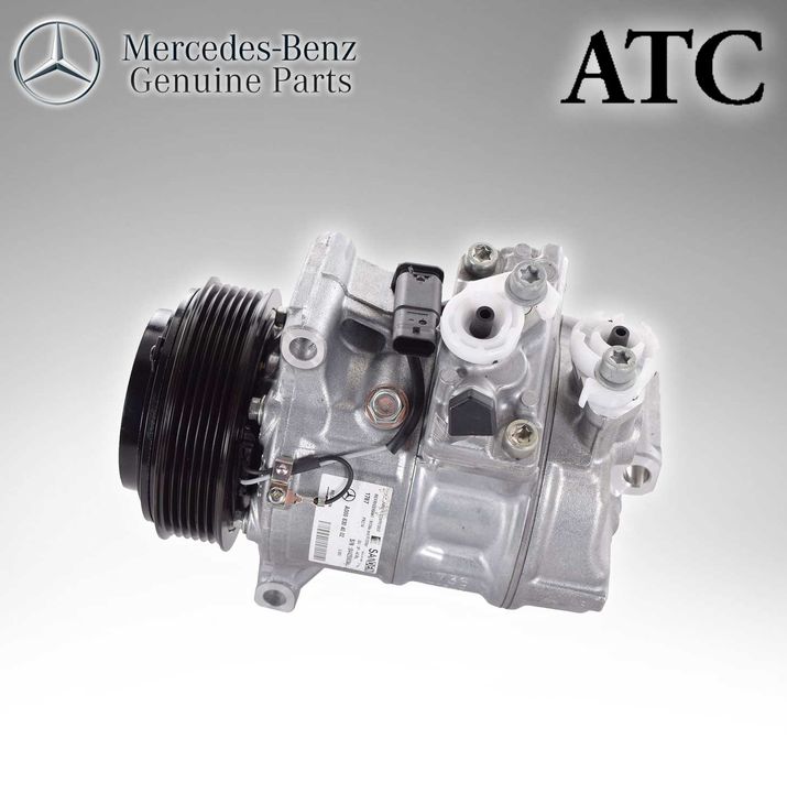 Mercedes Benz Genuine ATC AC COMPRESSOR (Original Parts Without Sticker Level and Neutral Box) W205 0008304002