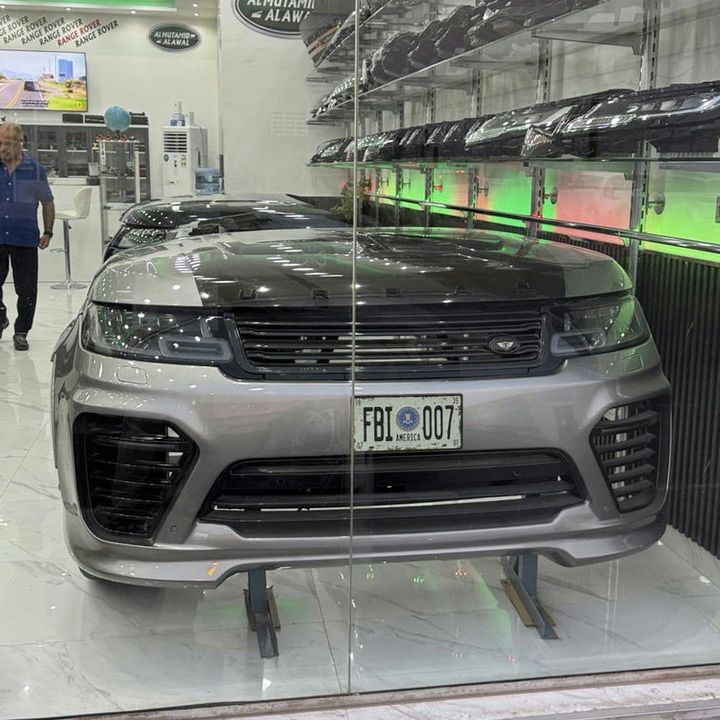 Range Rover Sport L494 SVR Style Front Bumper Conversion Kit
