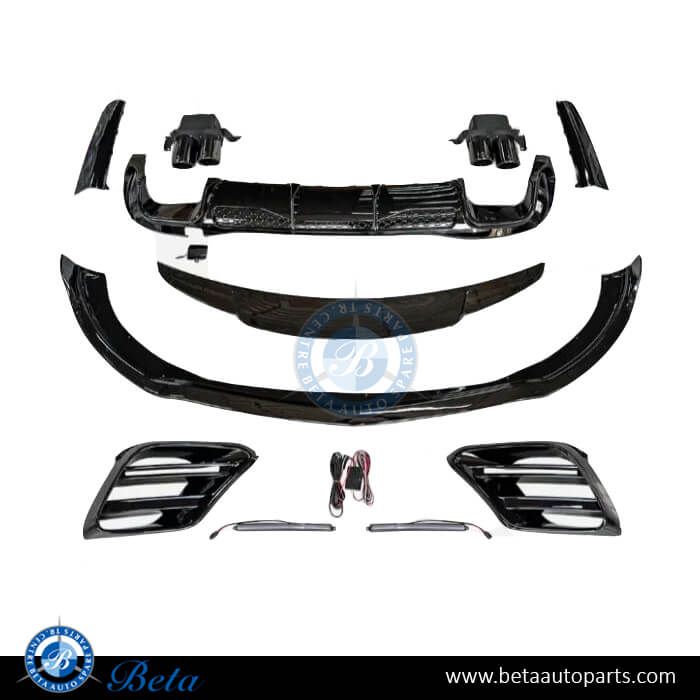 Mercedes S-Class W223 (2021-Up), Spoiler Kit BBS Look (Gloss Black), China